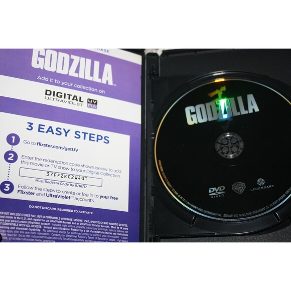 Godzilla (DVD, 2014) Complete with Bonus disc. Gareth Edward Sally Hawkins - Picture 2 of 4